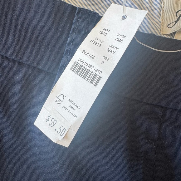 J.CREW chinos- “reimagined “♻️cute comfy classics- zoom in for all the details!! - Picture 6 of 13